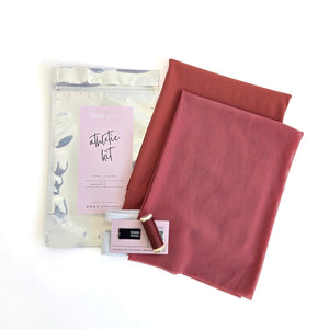Athletic Kit | Clay - Fabric + Flow Textile Co.