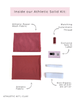 Athletic Kit | Clay - Fabric + Flow Textile Co.