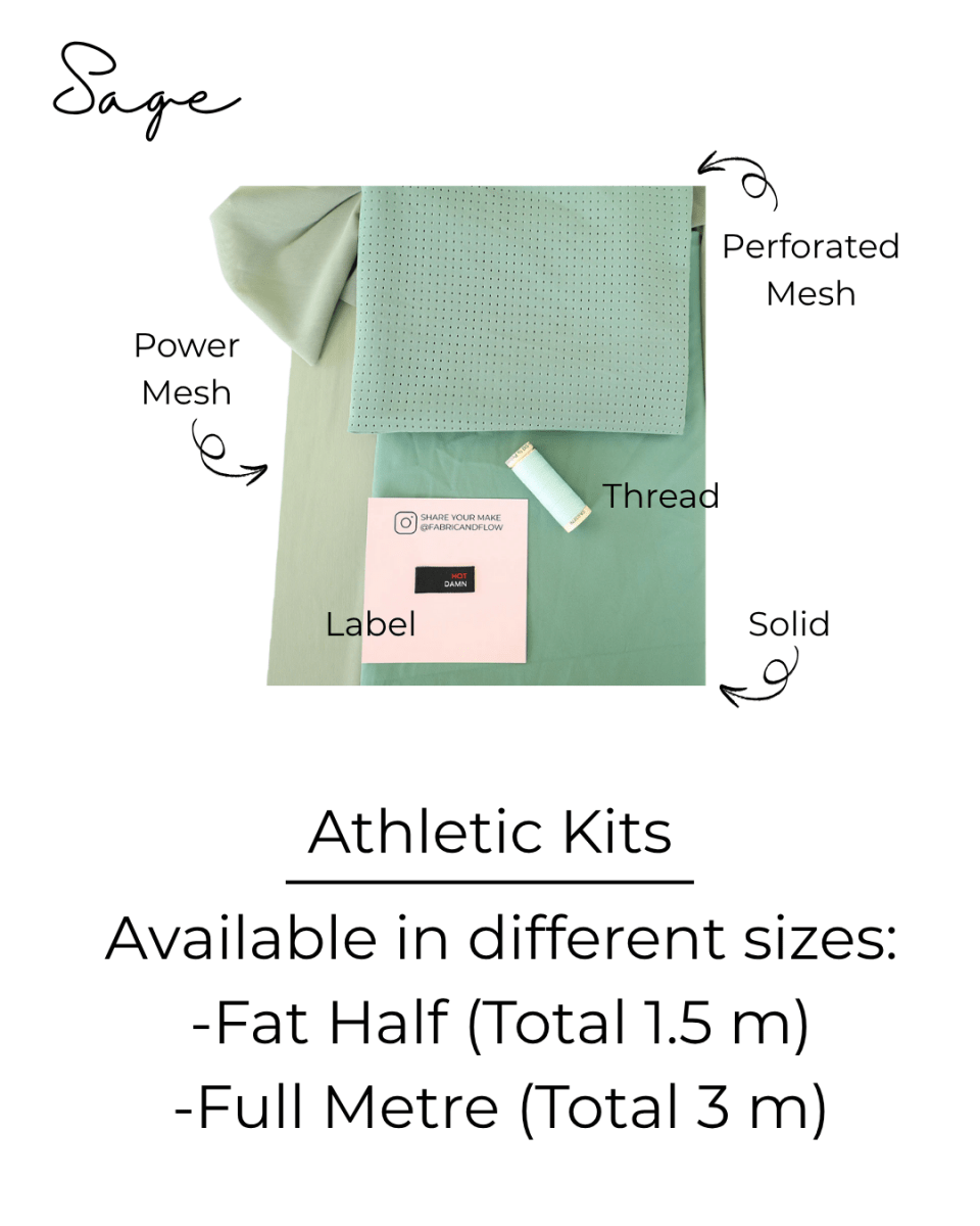 Athletic Kit | Clay - Fabric + Flow Textile Co.