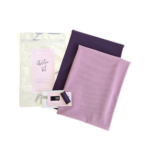Athletic Kit | Eggplant + Sweet Pea - Fabric + Flow Textile Co.