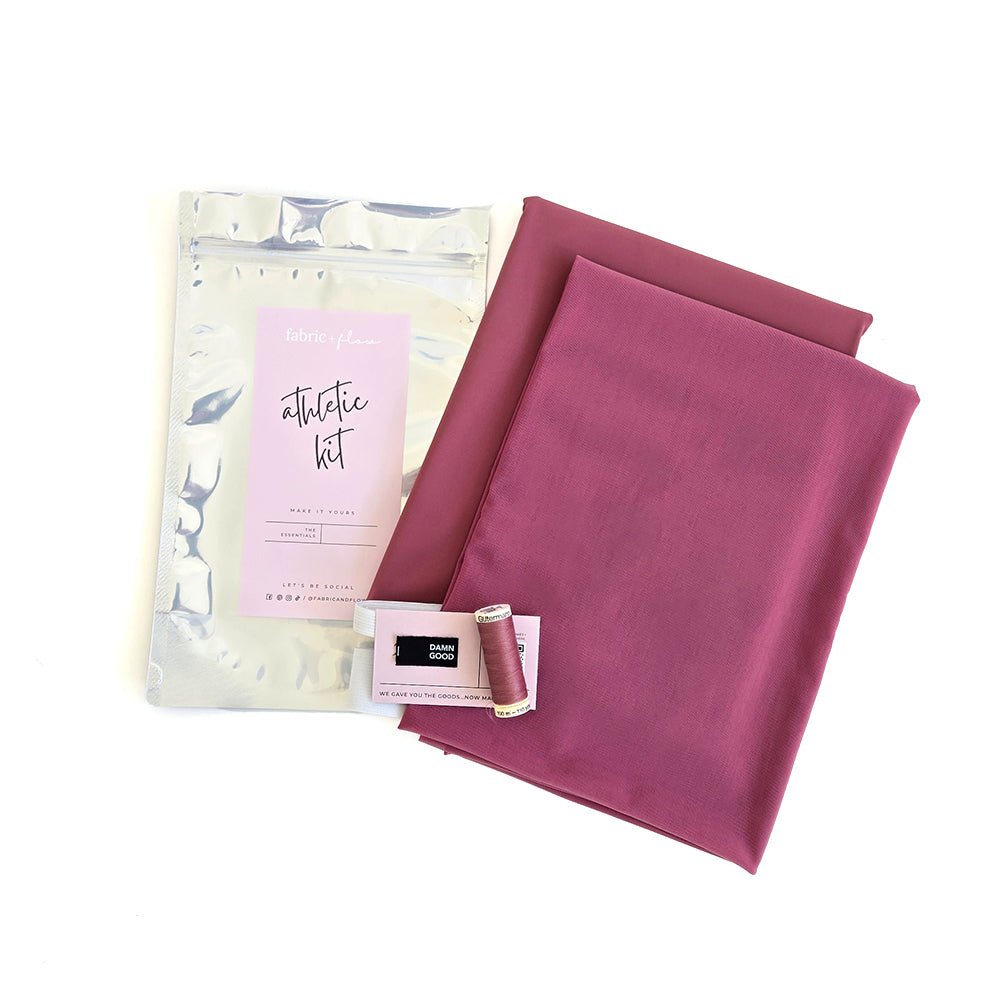 Athletic Kit | Guava - Fabric + Flow Textile Co.