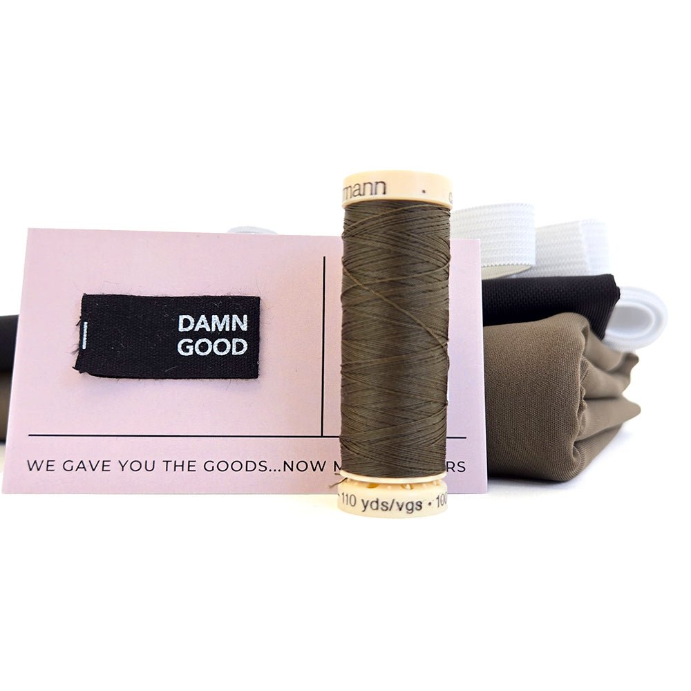 Athletic Kit | Moss Wood + Onyx - Fabric + Flow Textile Co.