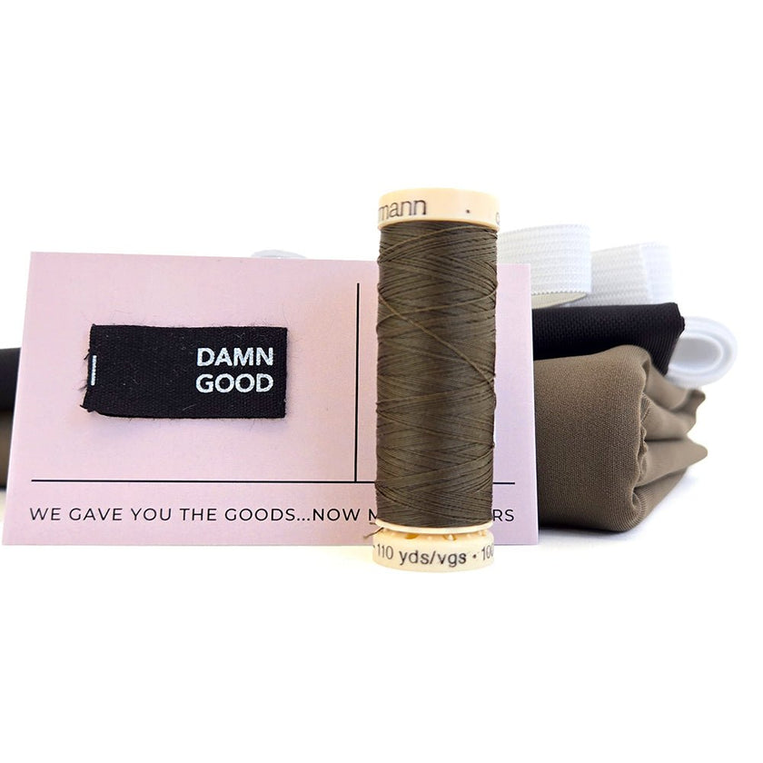 Athletic Kit | Moss Wood + Onyx - Fabric + Flow Textile Co.