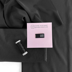 Athletic Kit | Onyx Black - Fabric + Flow Textile Co.
