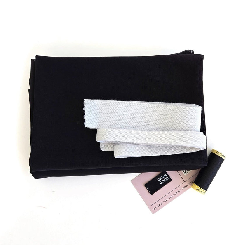 Athletic Kit | Onyx Black - Fabric + Flow Textile Co.