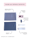 Athletic Kit | Storm Blue - Fabric + Flow Textile Co.
