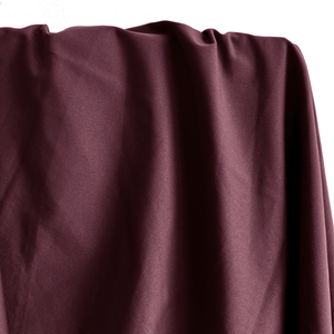 Athletic Knit Solid | Bordeaux - Fabric + Flow Textile Co.