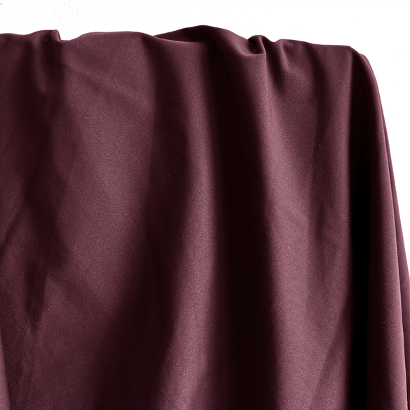Athletic Knit Solid | Bordeaux - Fabric + Flow Textile Co.