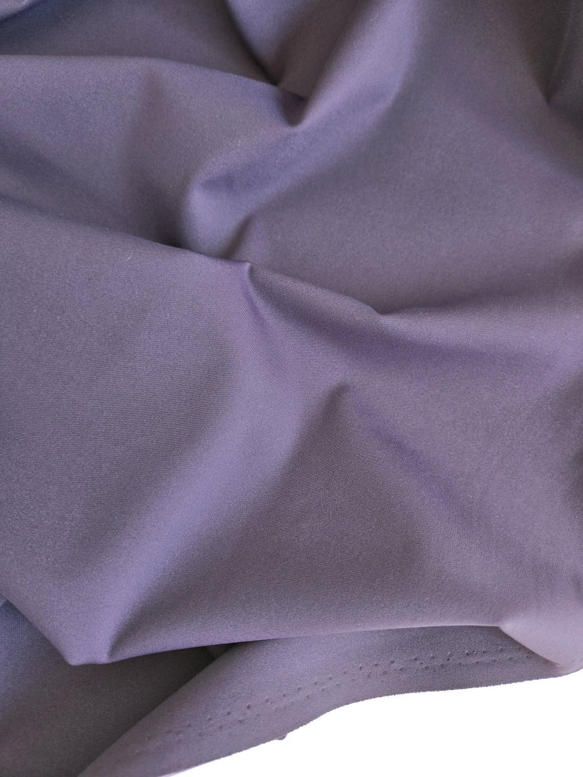 Athletic Knit Solid | Eggplant - Fabric + Flow Textile Co.