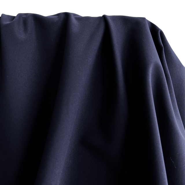 Athletic Knit Solid | Midnight - Fabric + Flow Textile Co.