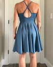 Athletic Knit Solid | Shadow Blue - Fabric + Flow Textile Co.