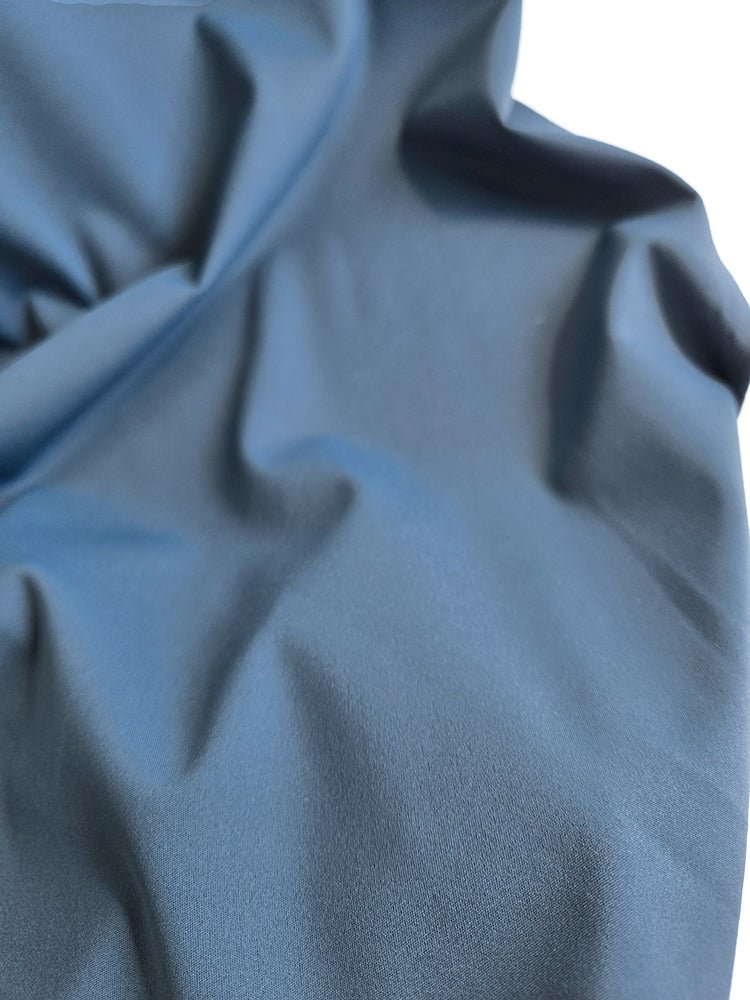 Athletic Knit Solid | Shadow Blue - Fabric + Flow Textile Co.
