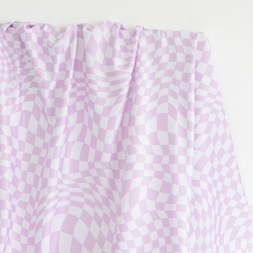 Athletic Print | Groovy - Lavender - Fabric + Flow Textile Co.