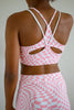 Athletic Print | Groovy - Pink - Fabric + Flow Textile Co.