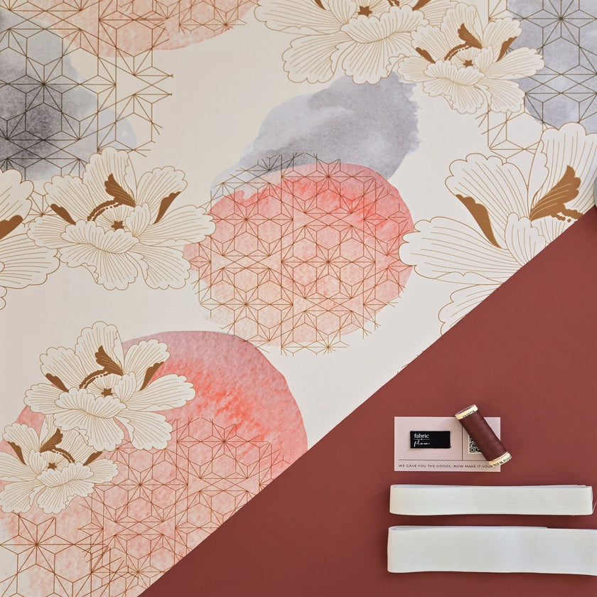 Athletic Print Kit | Abstract Asian + Clay - Fabric + Flow Textile Co.