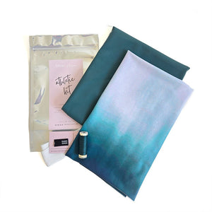Athletic Print Kit | Deep Ocean + Cactus - Fabric + Flow Textile Co.