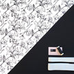 Athletic Print Kit | Floral Silhouette + Onyx Black - Fabric + Flow Textile Co.