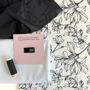 Athletic Print Kit | Floral Silhouettes - Fabric + Flow Textile Co.