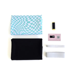 Athletic Print Kit | Groovy Mint + Onyx - Fabric + Flow Textile Co.