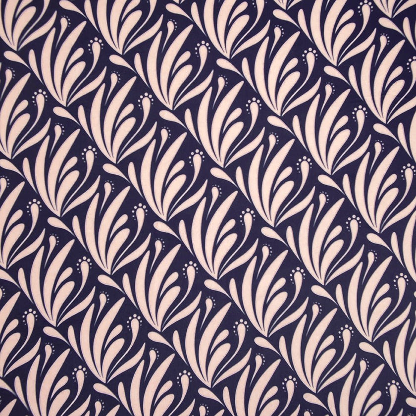 Athletic Print | Midnight Palm - Fabric + Flow Textile Co.
