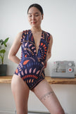 Athletic Print | Purple Rain - Fabric + Flow Textile Co.
