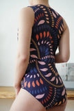 Athletic Print | Purple Rain - Fabric + Flow Textile Co.