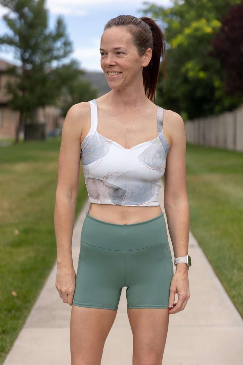 Athletic Print | River Rocks - Fabric + Flow Textile Co.