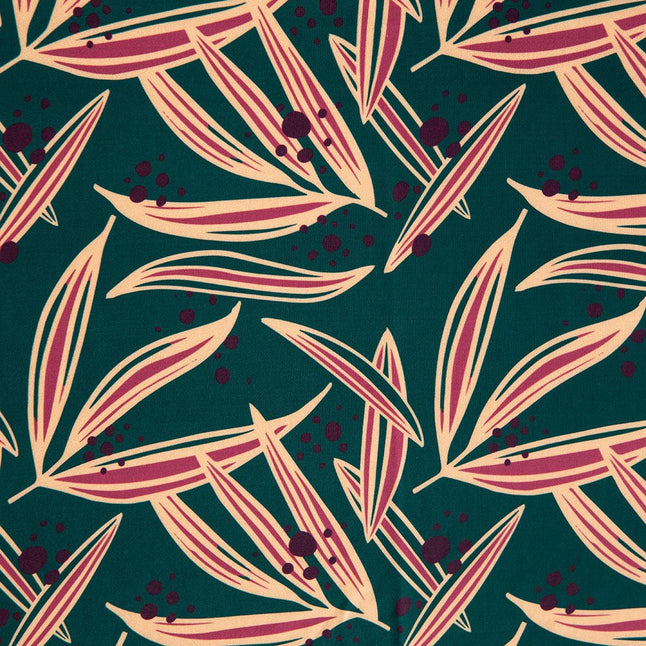 Athletic Print | Teal Pond - Fabric + Flow Textile Co.