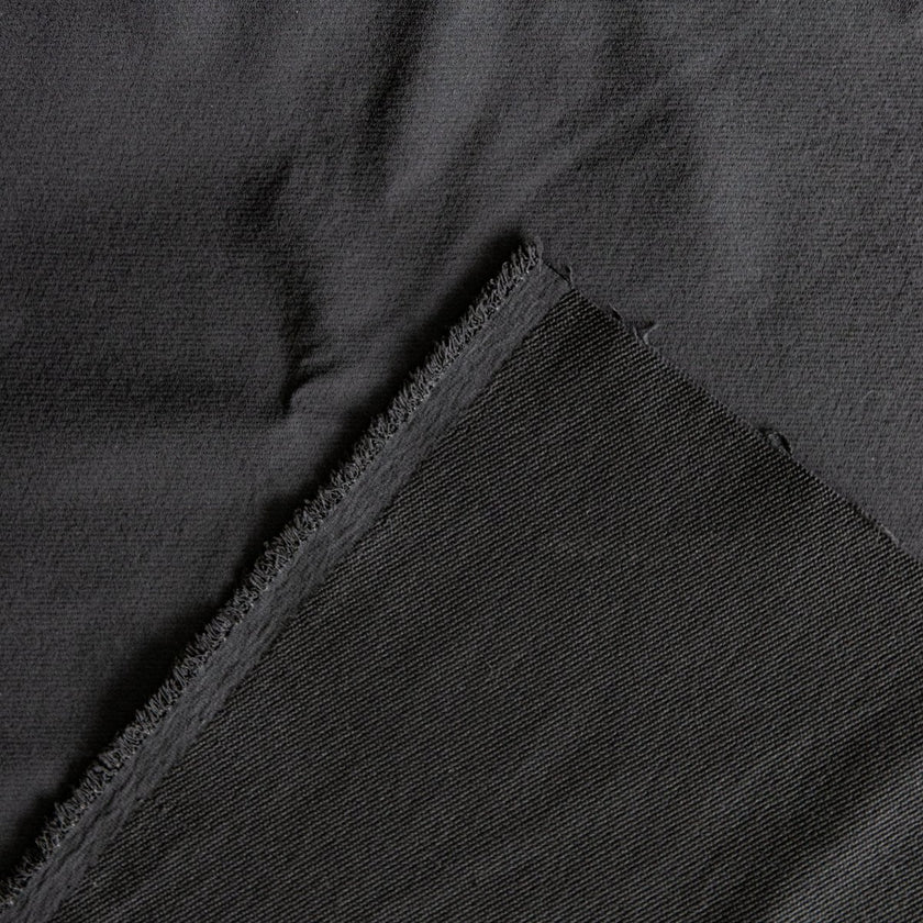 Athletic Woven | Charcoal - Fabric + Flow Textile Co.