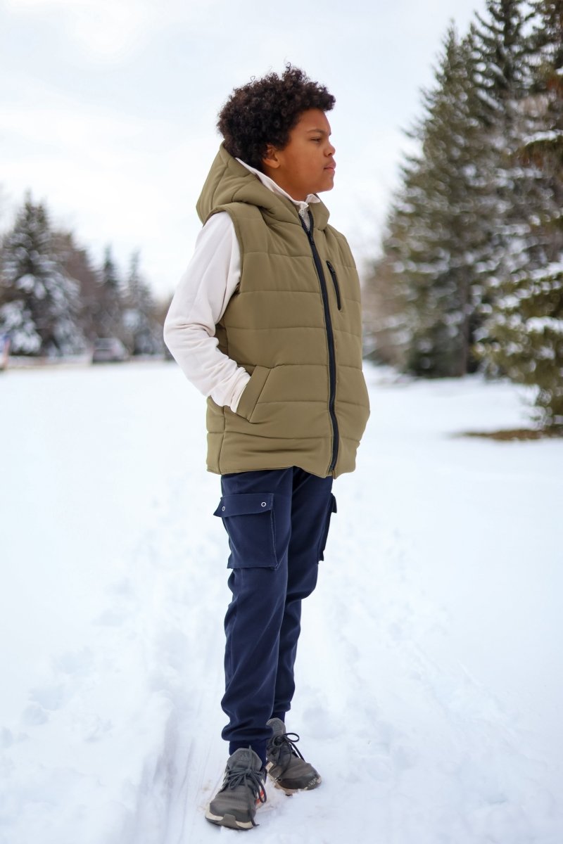 Athletic Woven | Khaki - Fabric + Flow Textile Co.