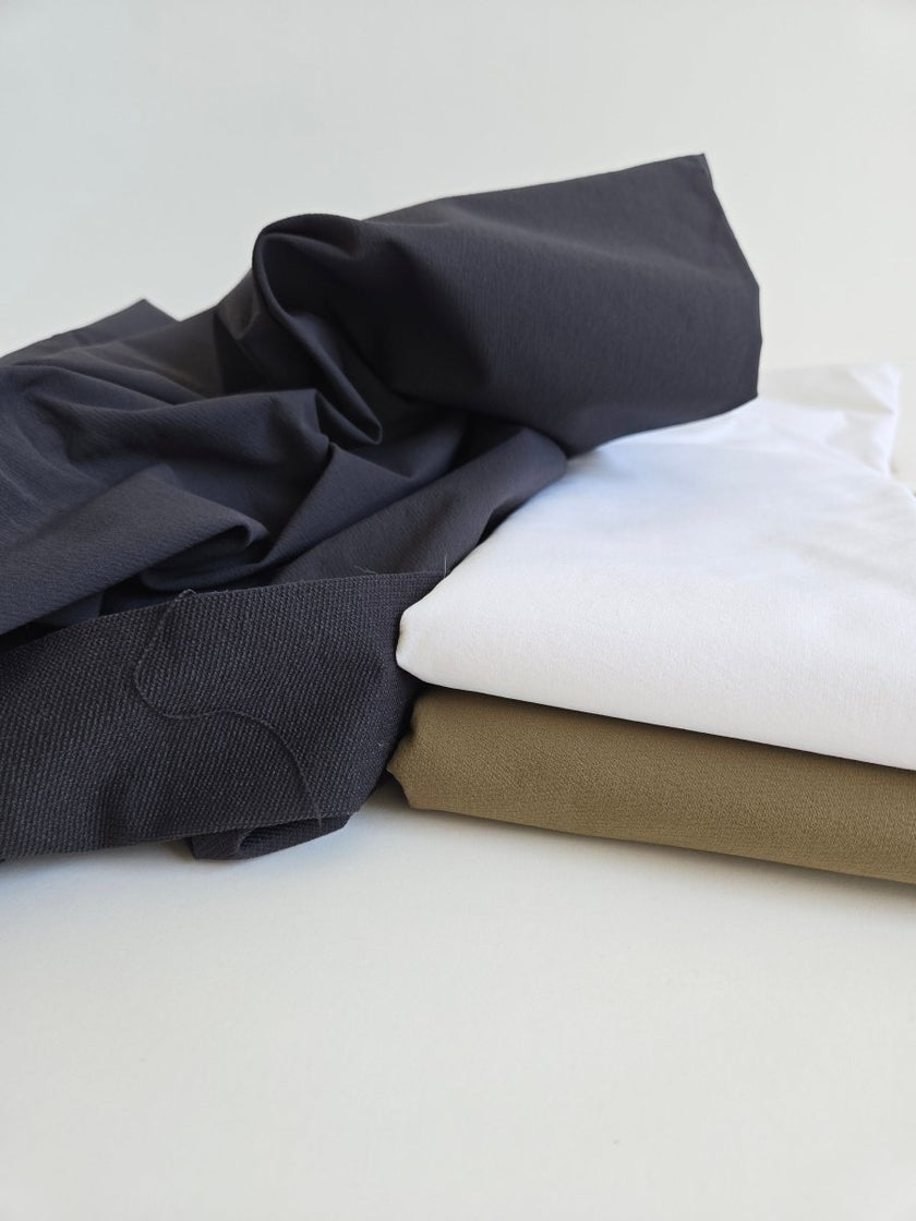 Athletic Woven | Khaki - Fabric + Flow Textile Co.