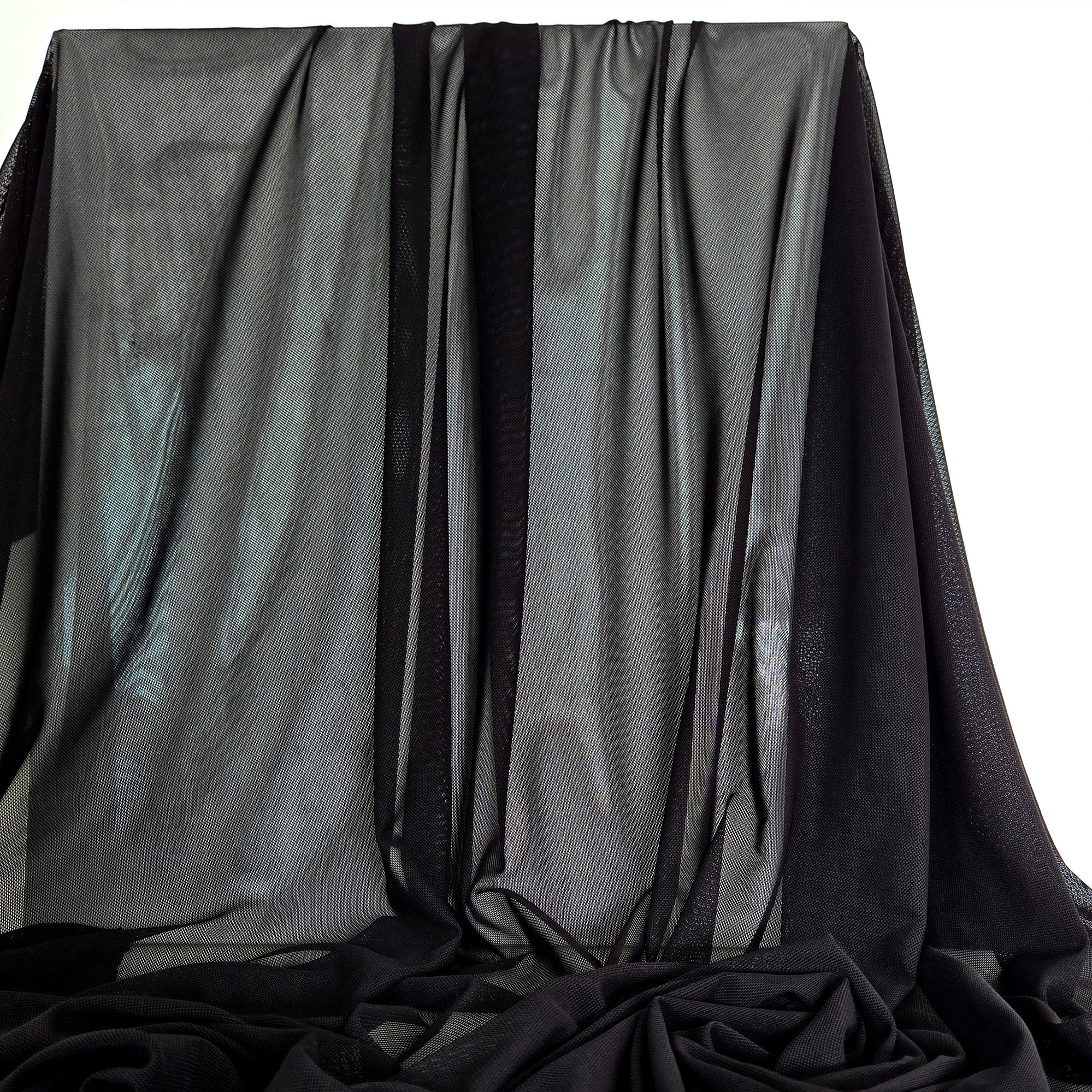 Boardshort Mesh Lining | Black - Fabric + Flow Textile Co.