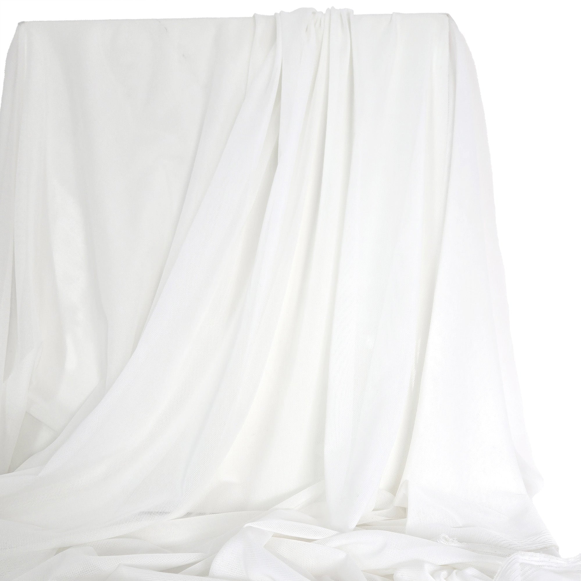 Boardshort Mesh Lining | White - Fabric + Flow Textile Co.