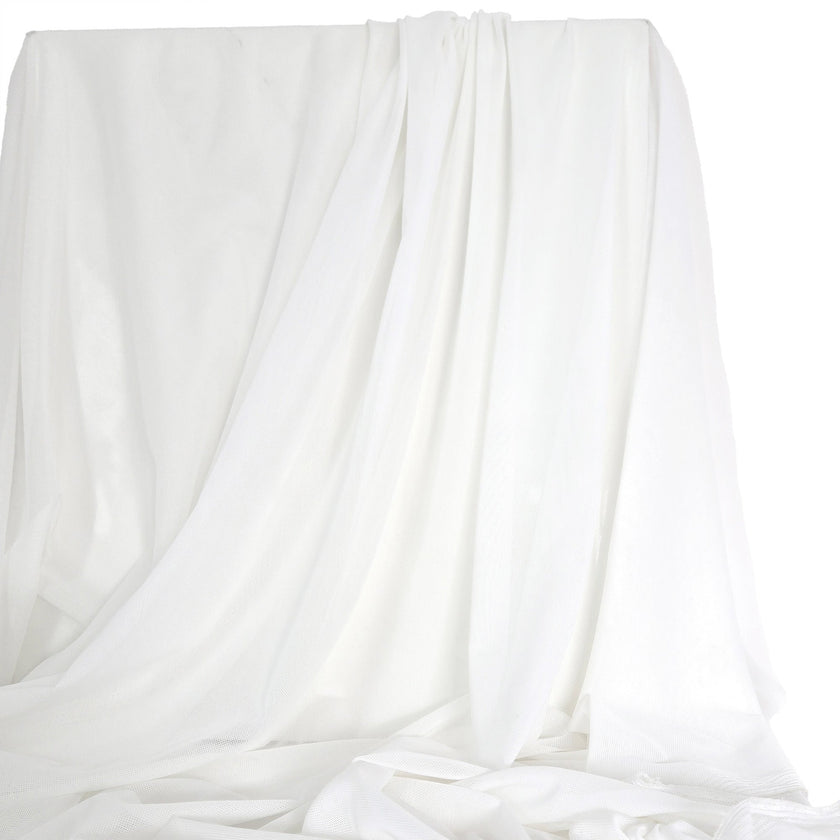 Boardshort Mesh Lining | White - Fabric + Flow Textile Co.