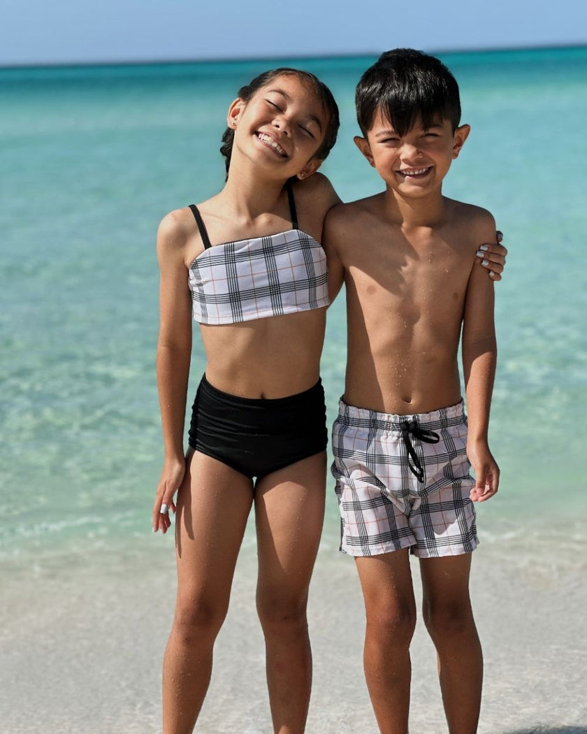 Boardshort Swim | Burberry Look - Fabric + Flow Textile Co.