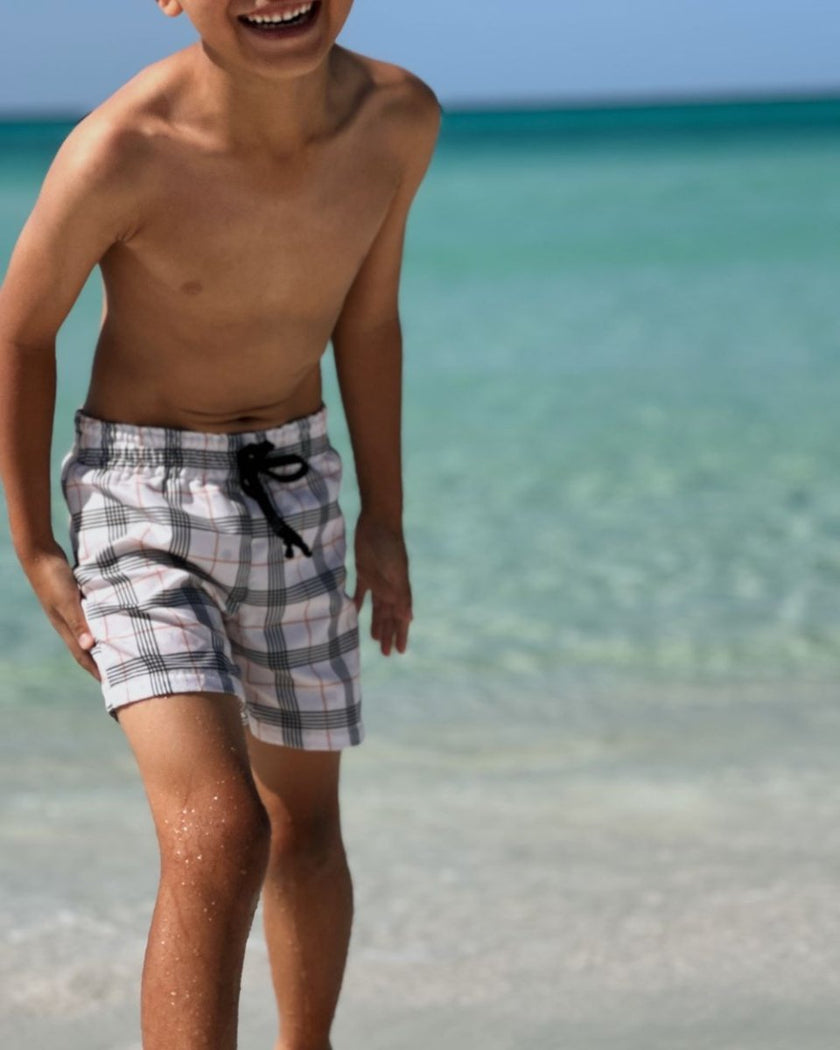 Boardshort Swim | Burberry Look - Fabric + Flow Textile Co.