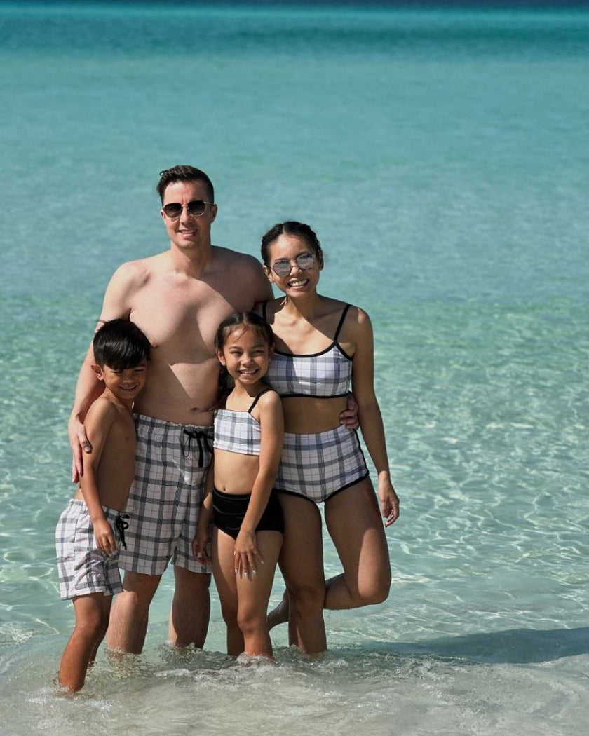 Boardshort Swim | Burberry Look - Fabric + Flow Textile Co.