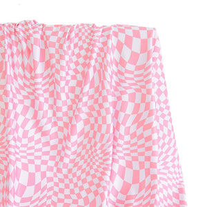 Boardshort Swim Print | Groovy Pink - Fabric + Flow Textile Co.