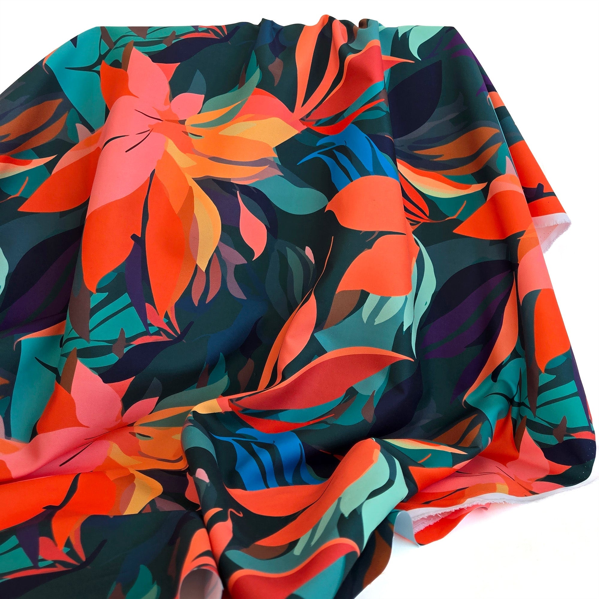 Boardshort Swim Print | Lipstick Jungle - Fabric + Flow Textile Co.