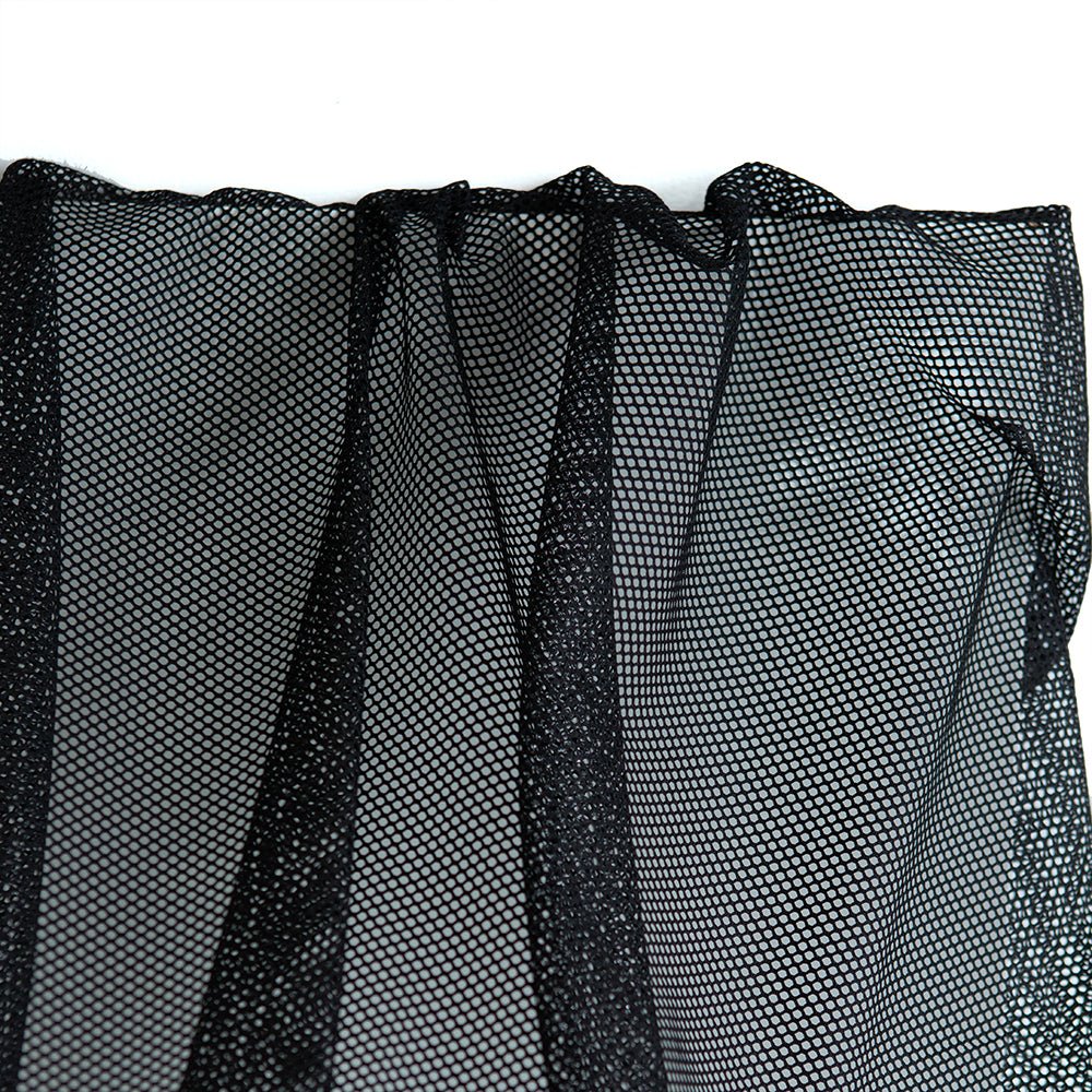 Bold Mesh | Black - Fabric + Flow Textile Co.