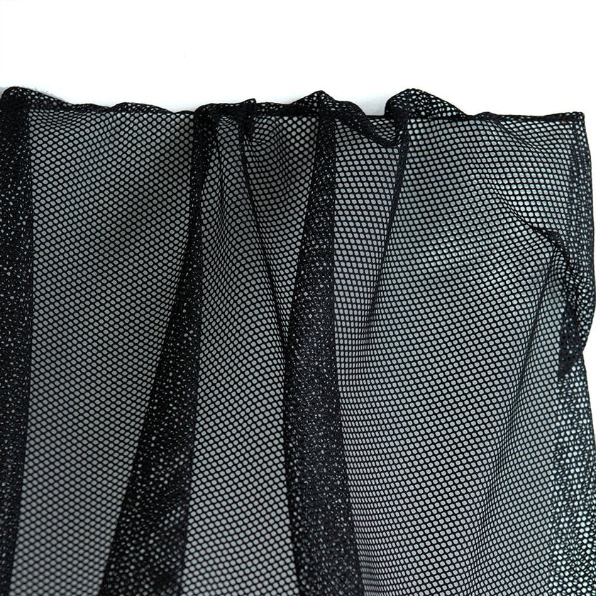 Bold Mesh | Black - Fabric + Flow Textile Co.