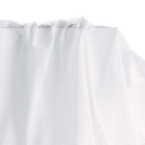 Bold Mesh | White - Fabric + Flow Textile Co.