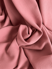 Bullet (Pique) Knit | Rose - Fabric + Flow Textile Co.
