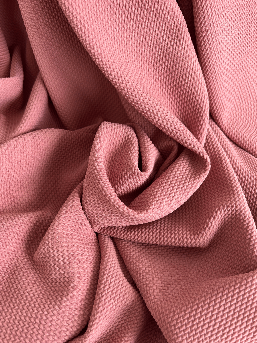 Bullet (Pique) Knit | Rose - Fabric + Flow Textile Co.