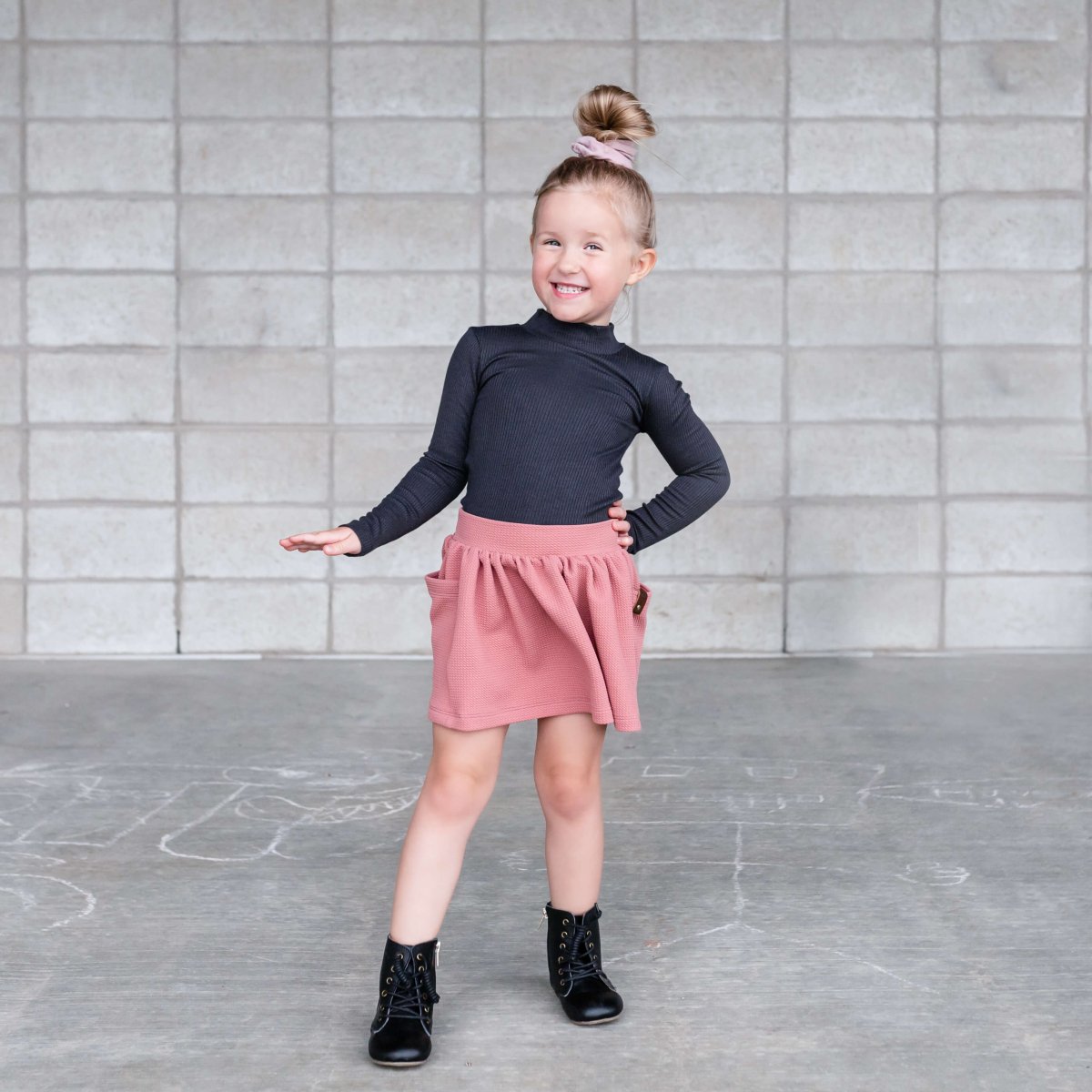 Bullet (Pique) Knit | Rose - Fabric + Flow Textile Co.