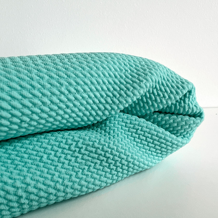 Bullet (Pique) Knit | Sky Blue - Fabric + Flow Textile Co.