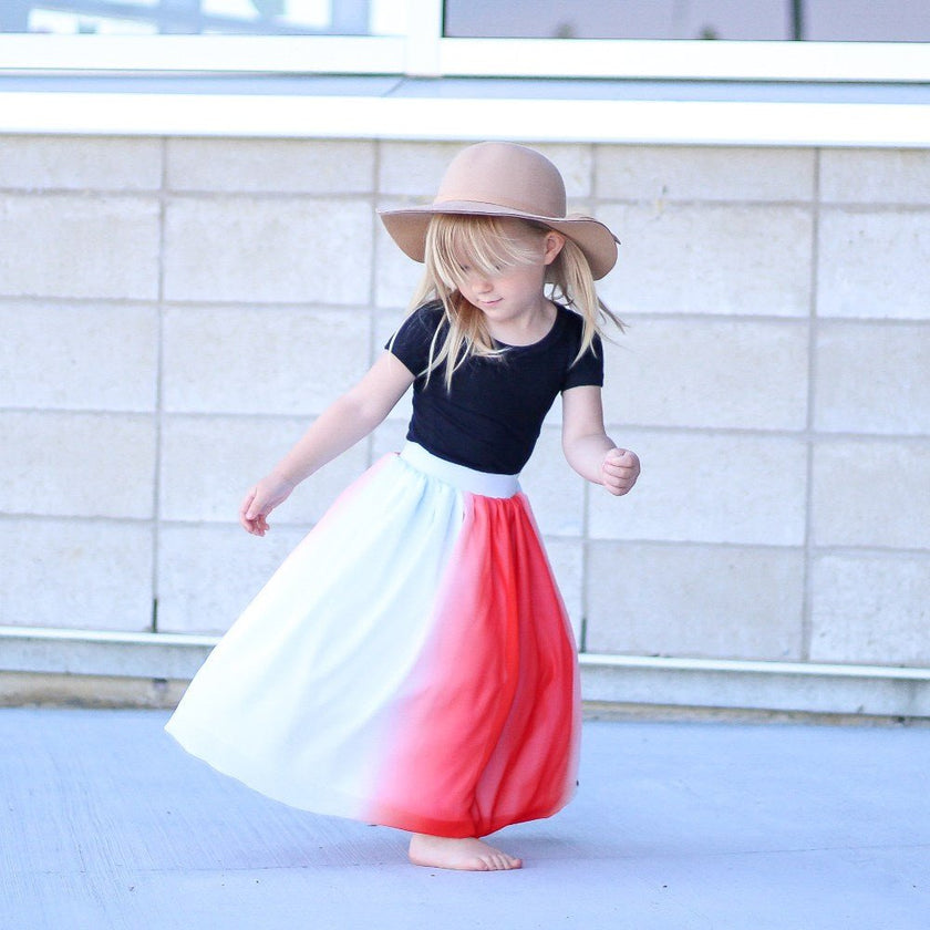 Chiffon | Red Rush - Fabric + Flow Textile Co.