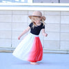 Chiffon | Red Rush - Fabric + Flow Textile Co.