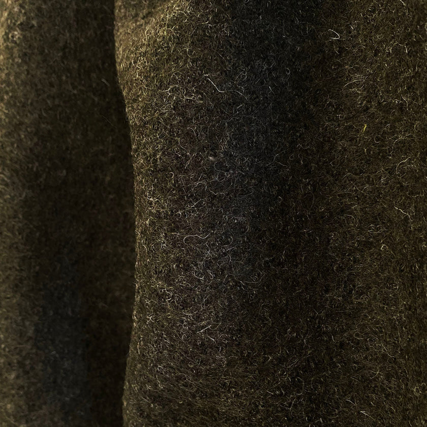 Coating | Forest Green Wool - Fabric + Flow Textile Co.