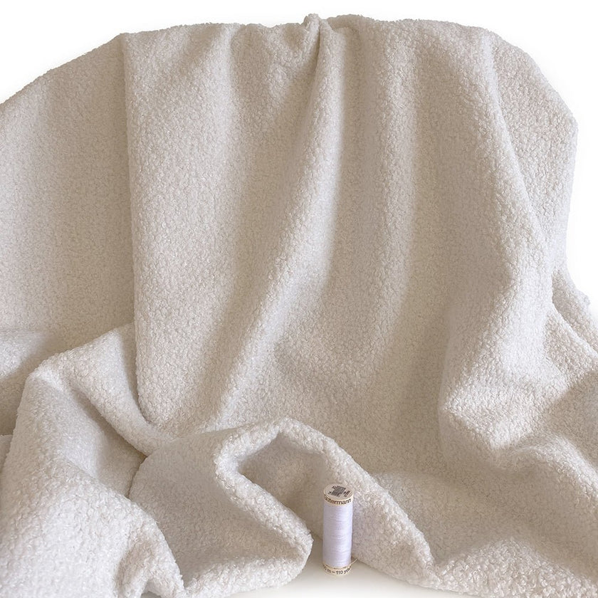 Coating | Ivory Boucle - Fabric + Flow Textile Co.